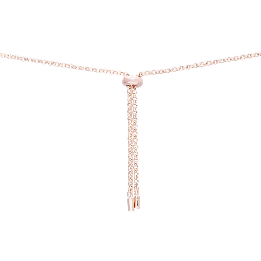 Silver Mother of Perl & Cubic Zirconia Butterfly Necklace Jewelry